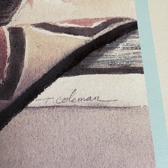 T. Coleman Southwest Pottery Pueblo Lithograph Print 1990 Scafa-Tornabene - Picture 3 of 12